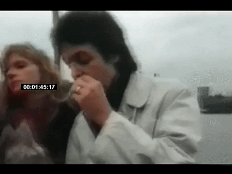 robertbirt giphygifmaker paul mccartney 1978 fish and chips GIF