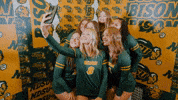 Volleyball Selfie GIF by NDSU Athletics