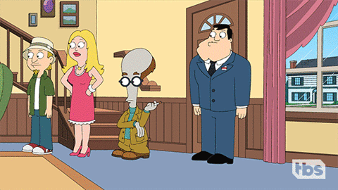 Stan Smith Roger GIF by American Dad