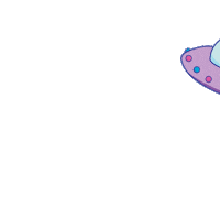 Area 51 Space Sticker by rainylune