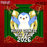 Chinese New Year Penguin GIF by Pudgy Penguins