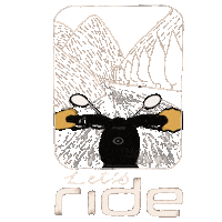 Illustration Ride Sticker