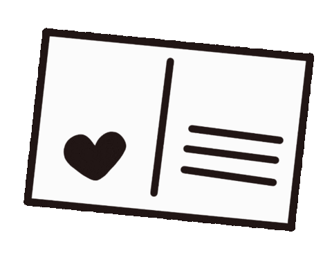 liefsoppapier_nl heart enveloppe liefsoppapier liefsvanmij Sticker