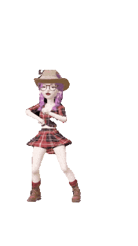 Festa Junina Girl Sticker