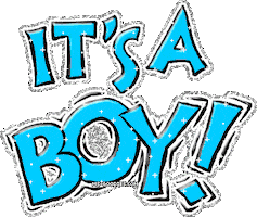 Its A Boy Baby Sticker