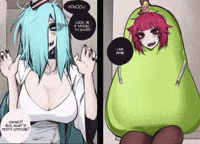 Hatsune Miku Pear GIF