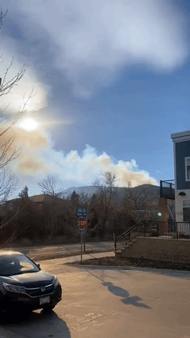 Wildfire Forces Boulder Residents to Evacuate
