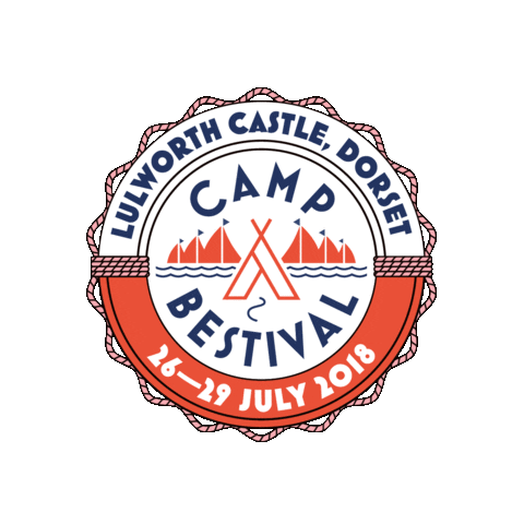fun summer Sticker by Camp Bestival