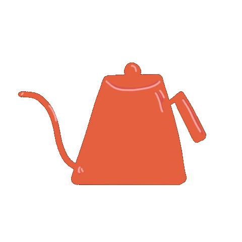 jennaisfeeling coffee coffeetime teatime kettle Sticker