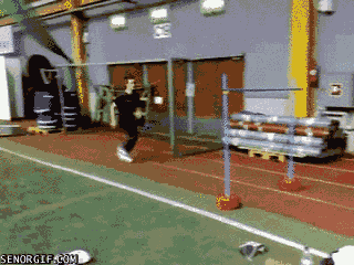 extreme hurdles GIF by Cheezburger