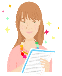 Writing Handwriting Sticker by Heidi Fiedler