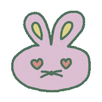 doodoez love heart pink kiss Sticker