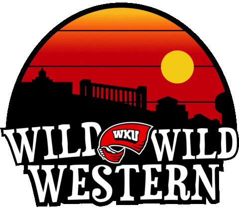Wild West Fall Sticker by Western Kentucky University