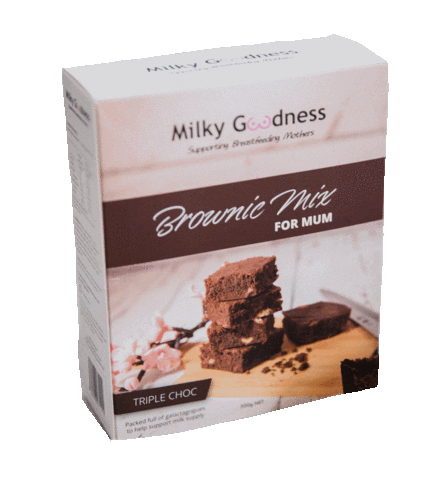 Chocolate Brownie Sticker by MilkyGoodness