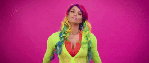 Nicki Minaj Dancing GIF by Lilly Singh