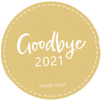 New Years Eve Goodbye Sticker by Hanse Haus
