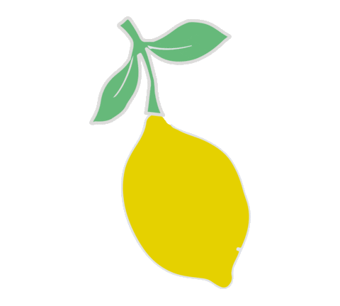 Lemon Sticker by stych
