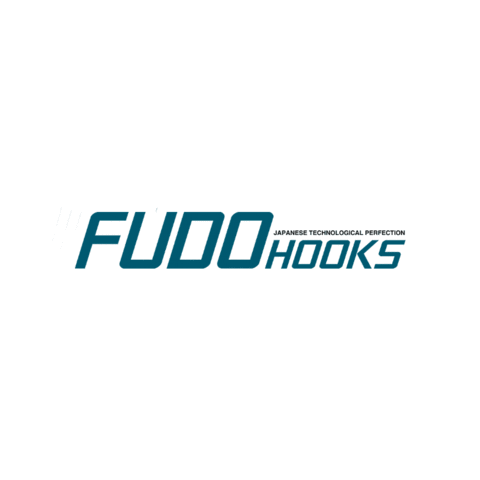 fudofishing fudo fudo fishing fudo hooks Sticker
