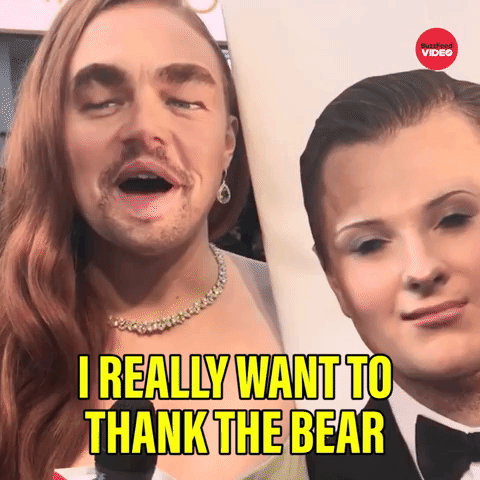 Thank the bear