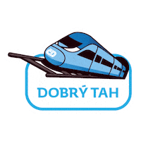 Train Vlak Sticker by České dráhy
