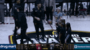 cavs hand off GIF by NBA