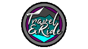 MTBTravelGirl bikepacking travel and ride mtb travel girl Sticker
