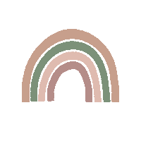 Pink Rainbow Sticker