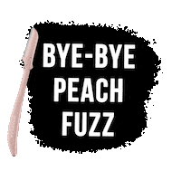 Tweezer Peach Fuzz Sticker by Japonesque