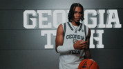 Georgia Tech Basketball GIF by Georgia Tech Yellow Jackets