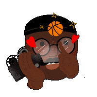 Love Basketball Sticker by Keva Epale