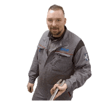 Happy Monteur Sticker by Werken bij BAS