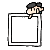 Post Frame Sticker