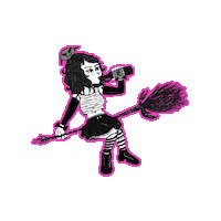 Drunk Girl Sticker