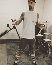 bored travis barker GIF by blink-182