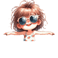 Girl Sticker