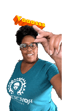 Yas Yes Sticker by @roycycled