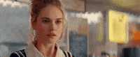 babydrivermovie coffee scared nervous shaking GIF