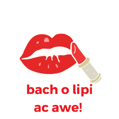 lipstick Sticker