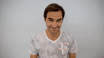 Roger Federer Hello GIF by Miami Open