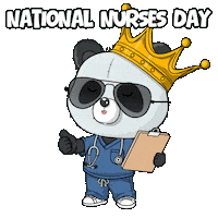 Nurse Thumbs Up Sticker by PandaPals