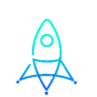 growthtale swipe up up rocket growth Sticker