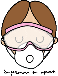 Nurse Enfermeria Sticker by Enfermera en apuros