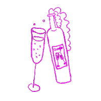 Party Celebrating Sticker by Parlophone Records