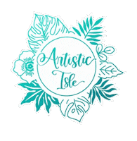 art supplies Sticker by Feather Park Lettering