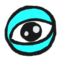 Eyes Blinking Sticker