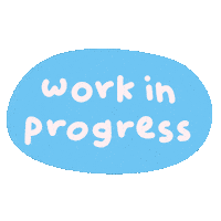 Still Working Coming Soon Sticker