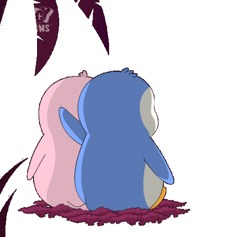 Couple Love Sticker by Pudgy Penguins