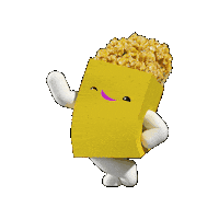 Golden Screen Cinemas Popcorn Sticker by GSCinemas
