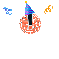 Party Cumple Sticker by Albanessi