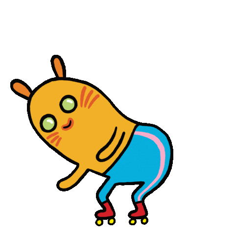 Rollerskate Sticker